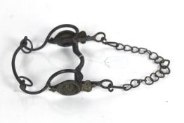 A Victoriana military driving horse bit bearing a