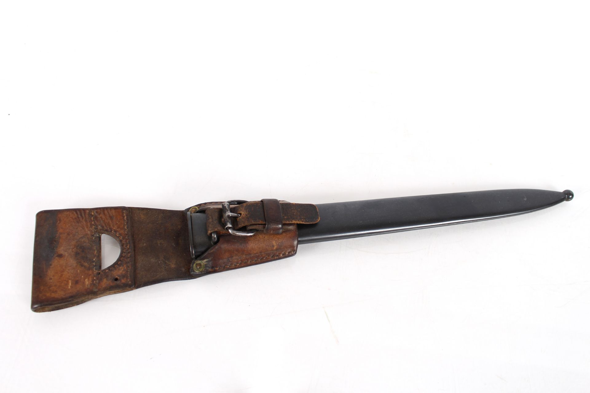 A Swiss model 1889 bayonet (Scmidt-Rubin) with sca - Image 8 of 11