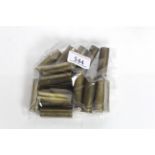 Nineteen brass snider cases