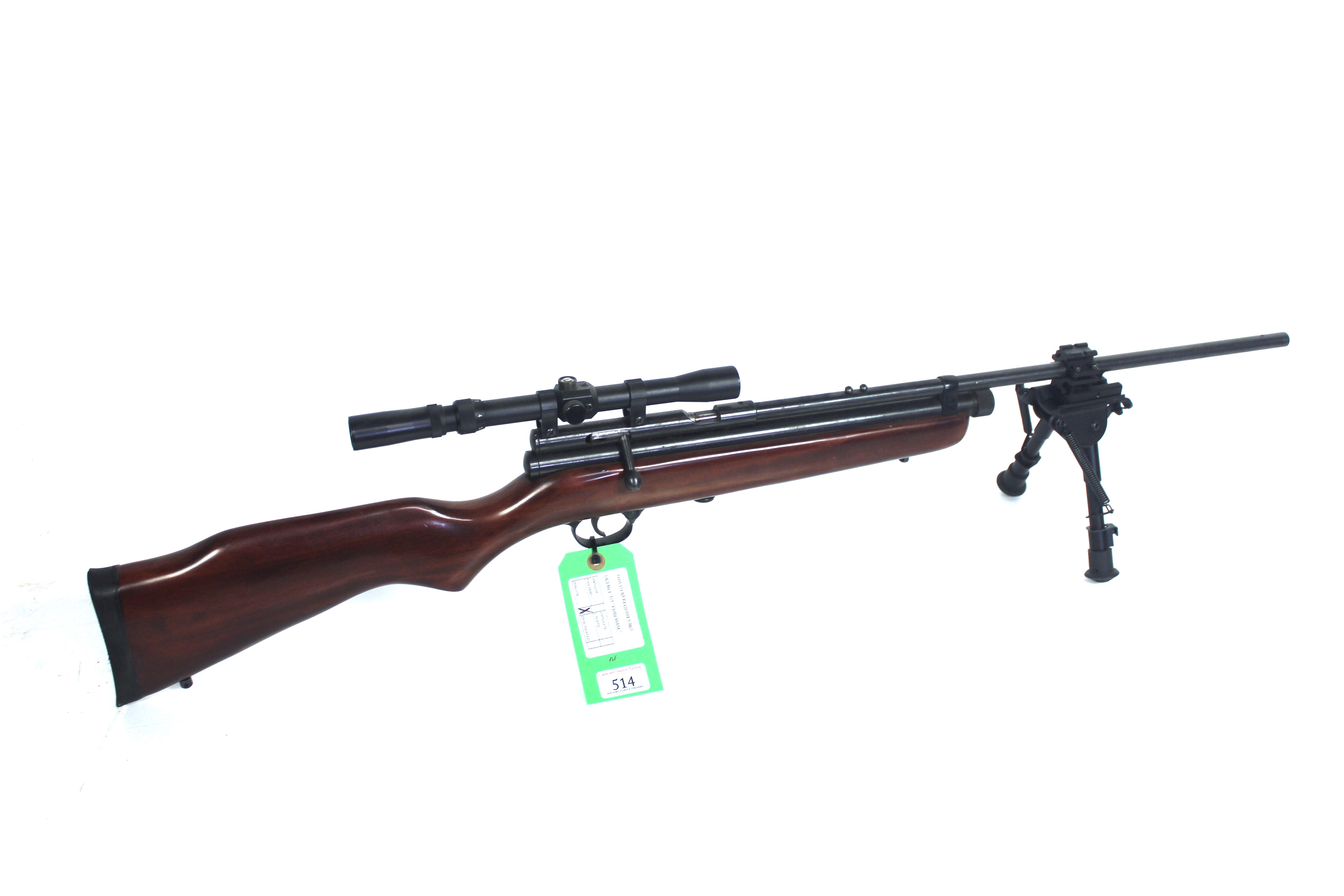 A S.M.K. X578-Co2 bolt action air rifle with Bi-po - Image 2 of 13