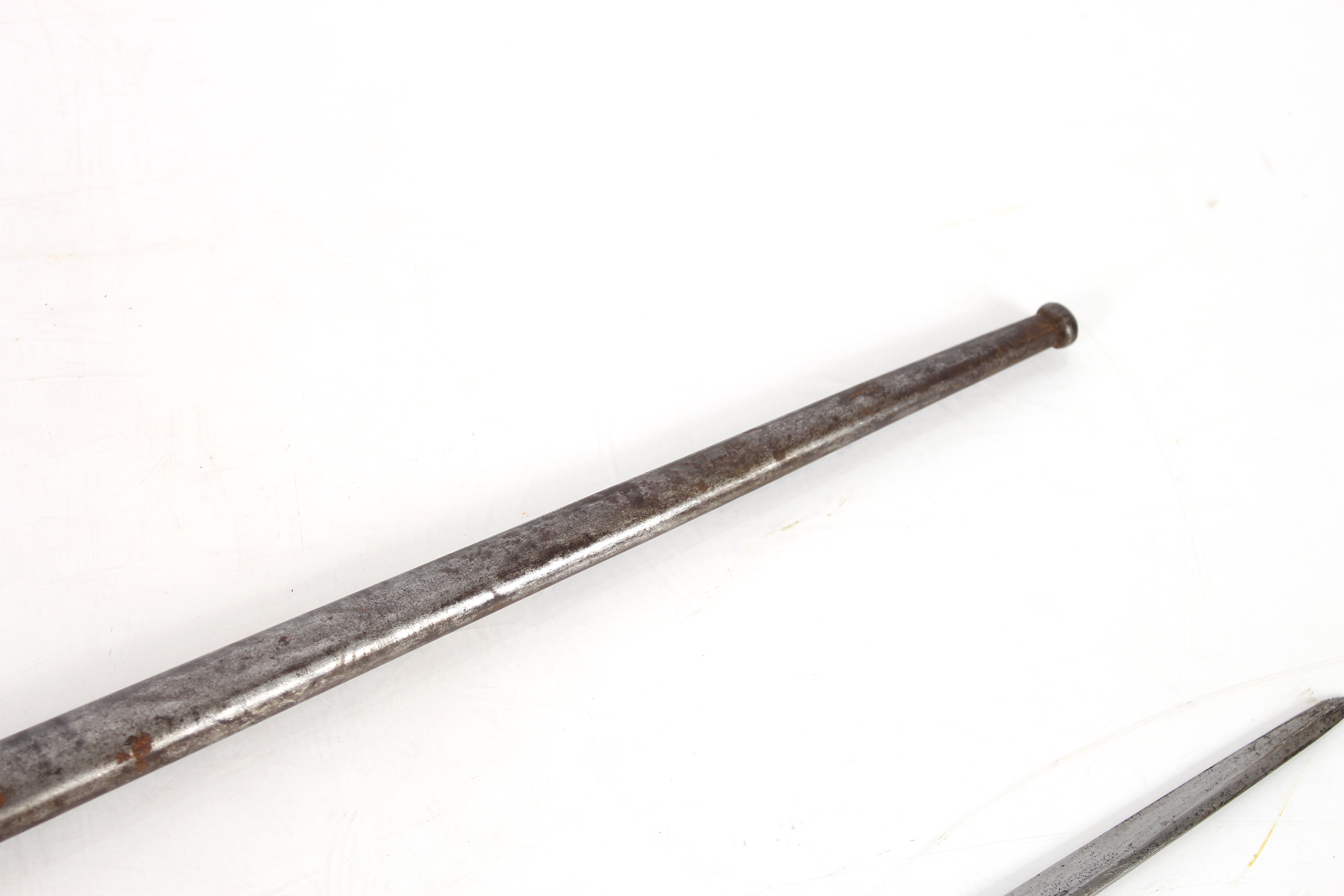 A French model 1874 bayonet with scabbard - Image 10 of 12