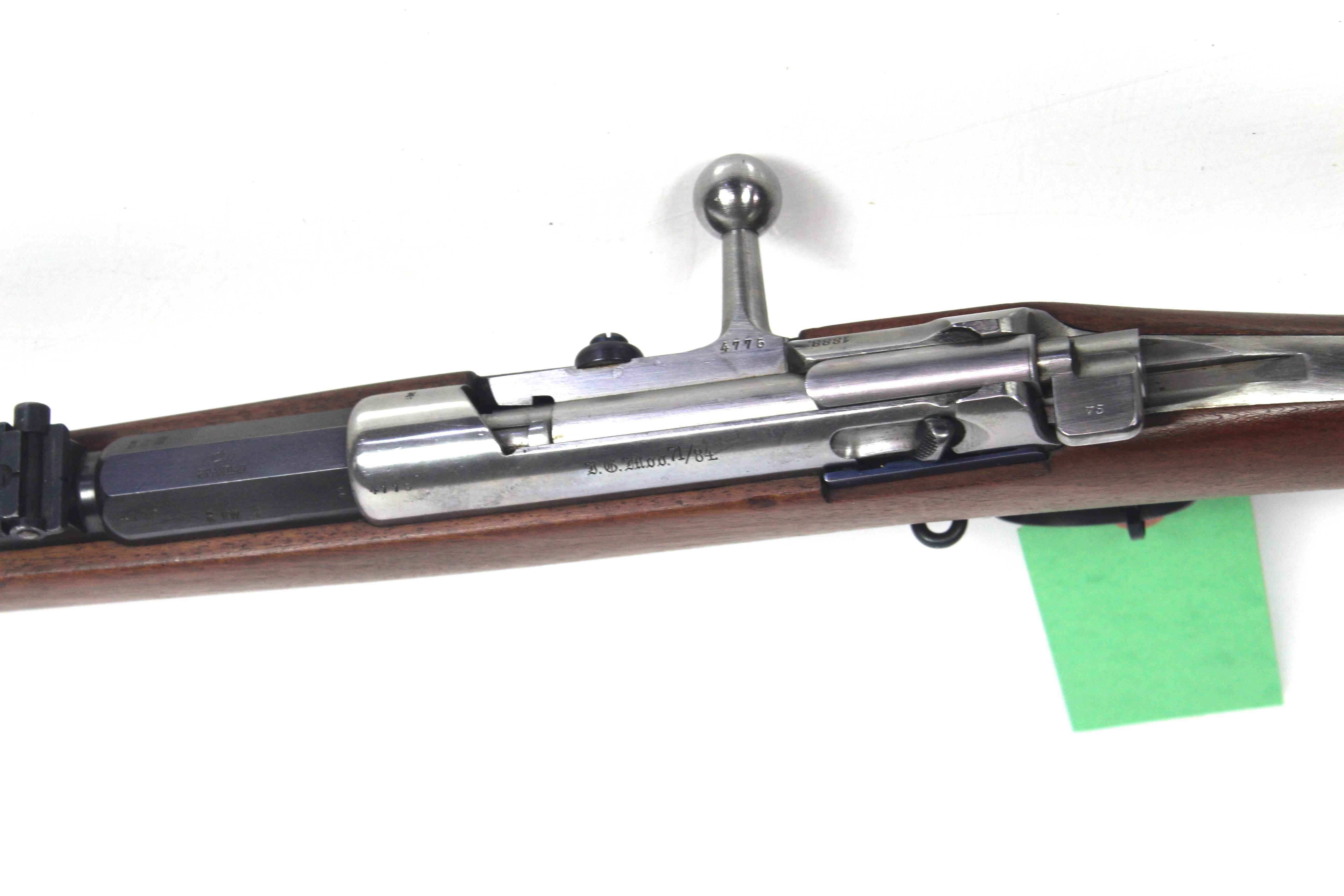 A German Mauser Model 1871/84 bolt action rifle in - Image 12 of 14