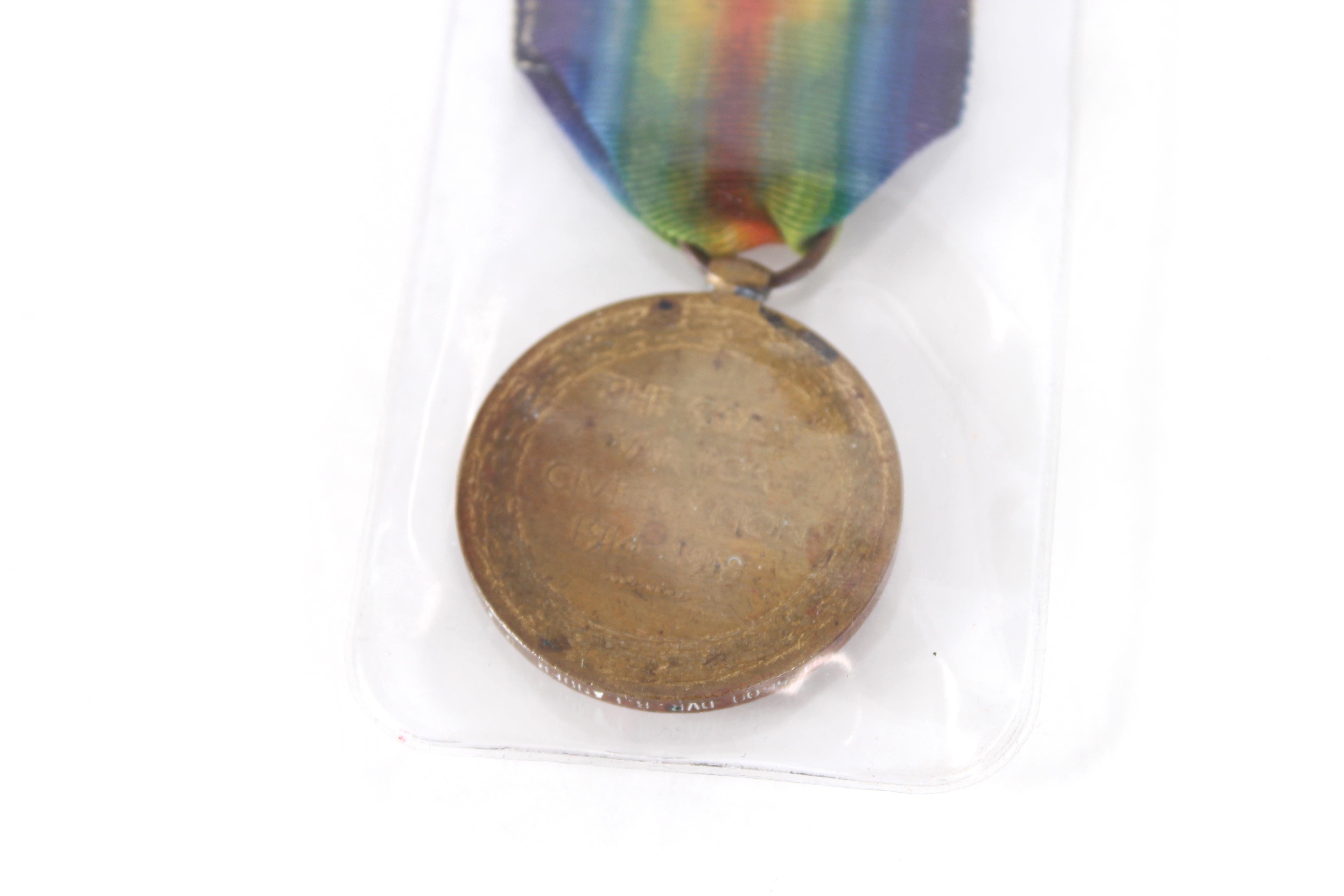 A WWI pair of medals to 165600 DVR. B. Lander R.A. - Image 2 of 6