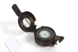 A WWII style MkII military compass