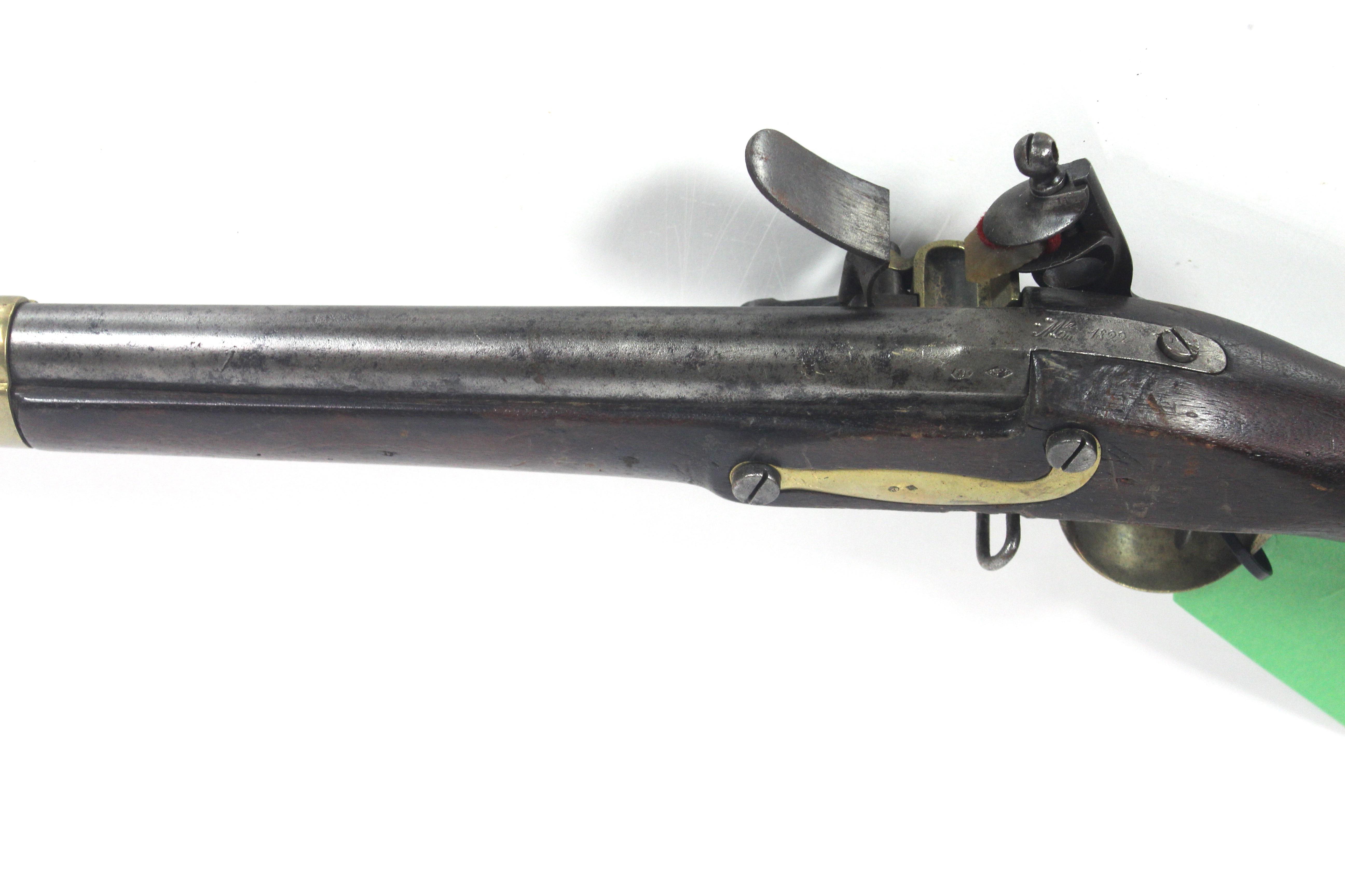 A French model 1822 flintlock musket with marked l - Image 10 of 13