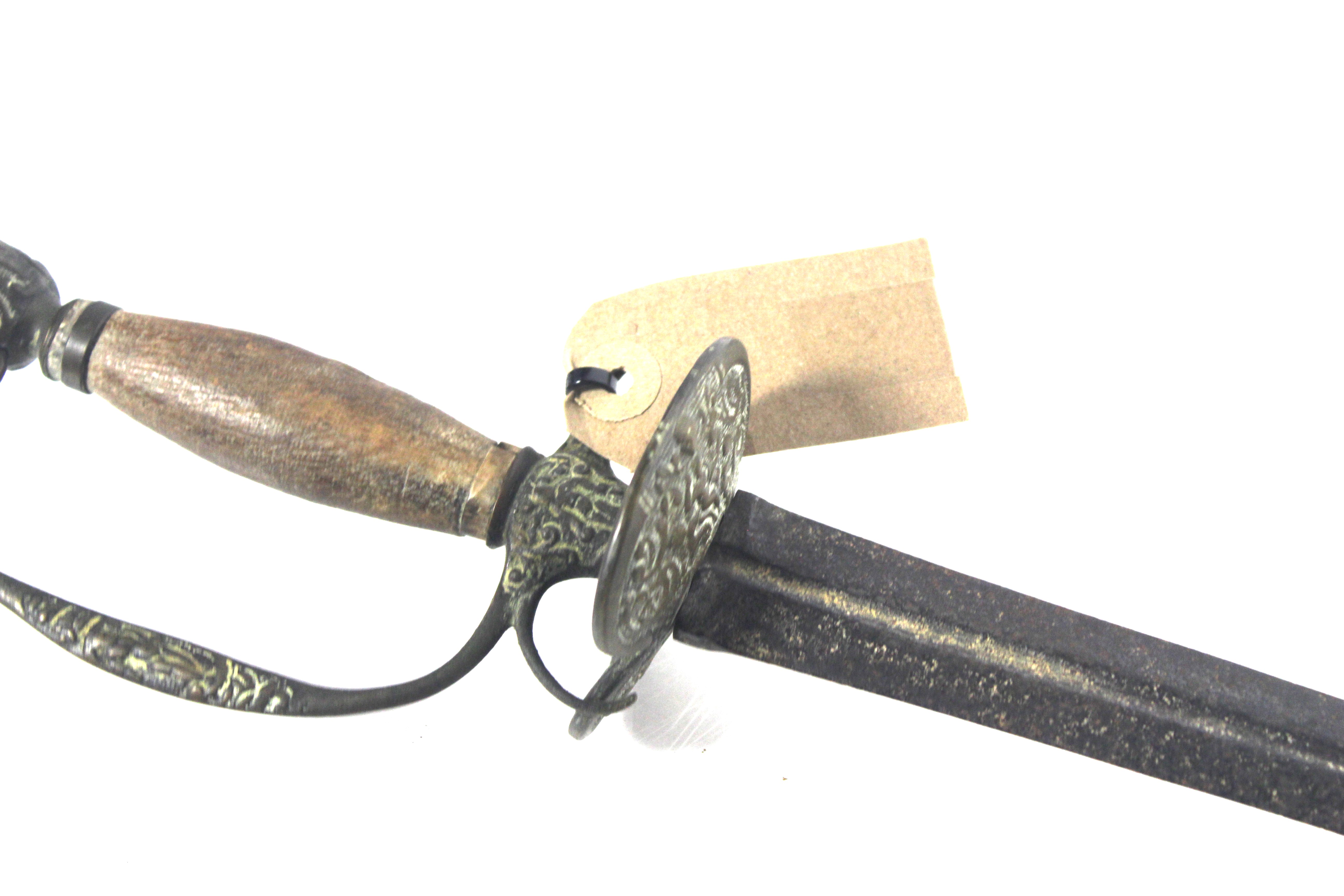 A Continental court / short sword (no scabbard), b - Image 8 of 9