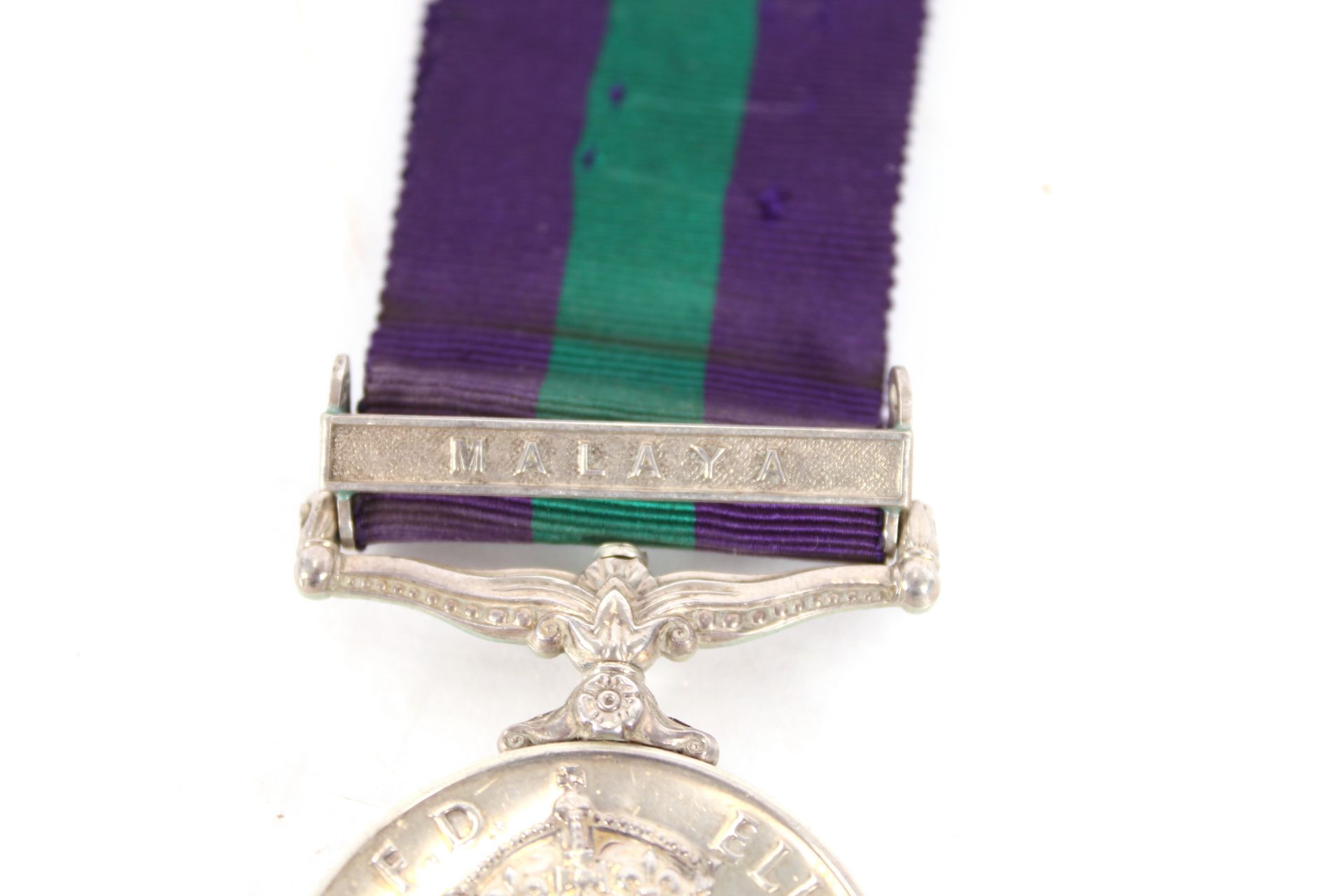 A QEII G.S.M. with Malaya clasp to 23677467 Pte. K - Image 4 of 4