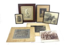 A quantity of WWI era photographs some of which ar