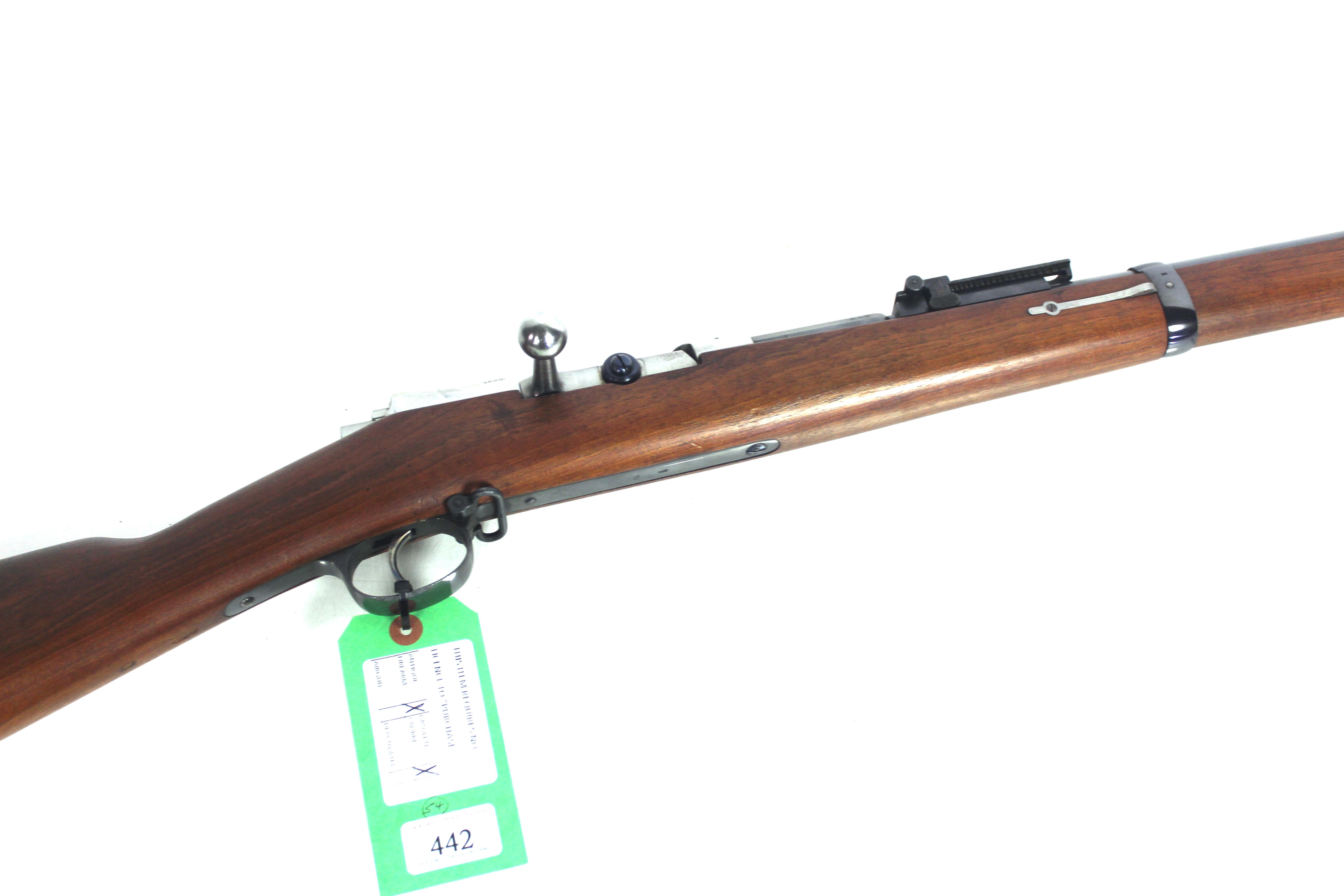 A German Mauser Model 1871/84 bolt action rifle in