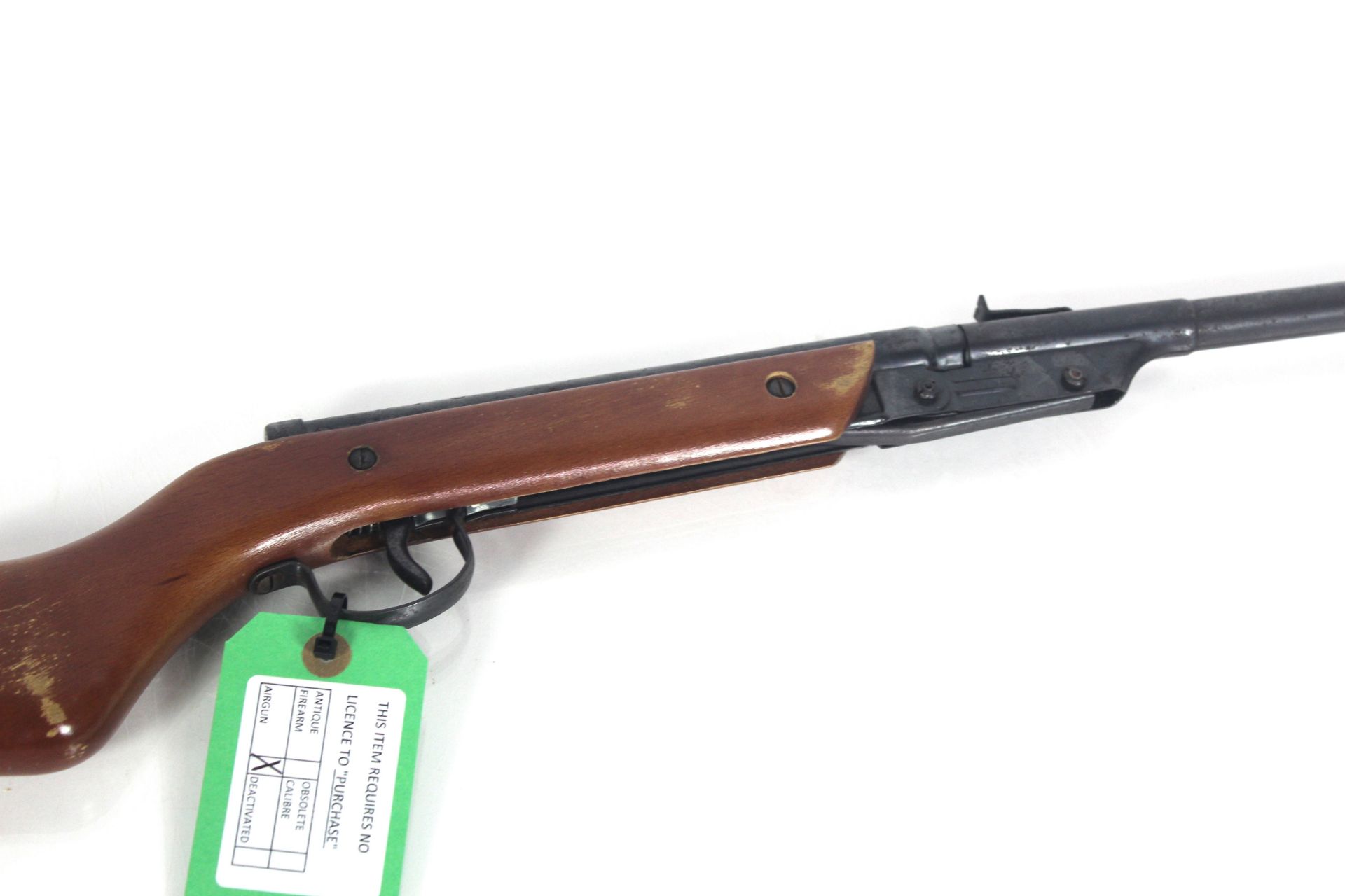 A Milbro Model 16 .177 Cal. air rifle. As a post 1 - Image 4 of 10