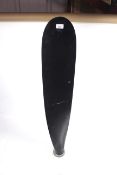 A propeller blade approx. 3ft in length (NB ace an