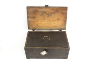 A WWI era German lined ammunition box