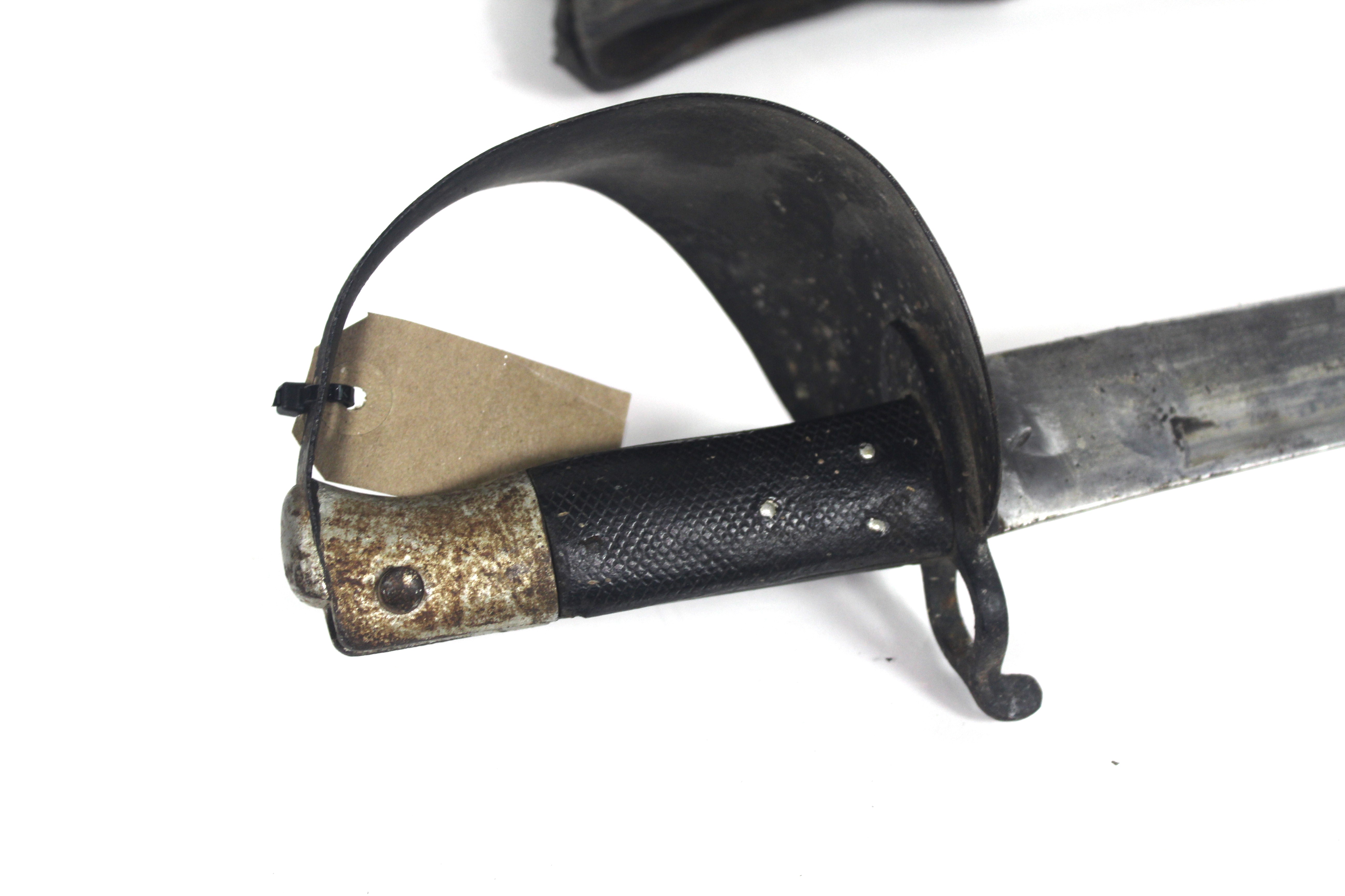 A British model 1859 Naval cutlass bayonet with sc - Image 11 of 17