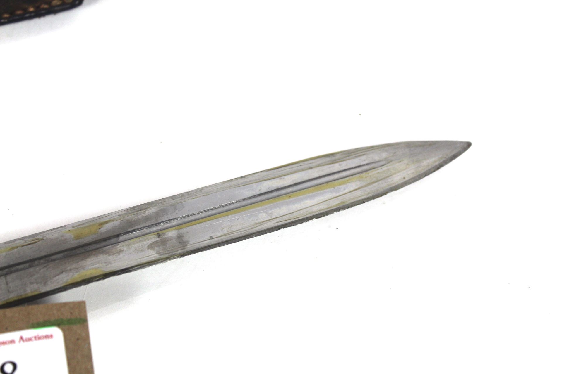 A Swedish model 1896 knife bayonet with scabbard a - Image 4 of 10
