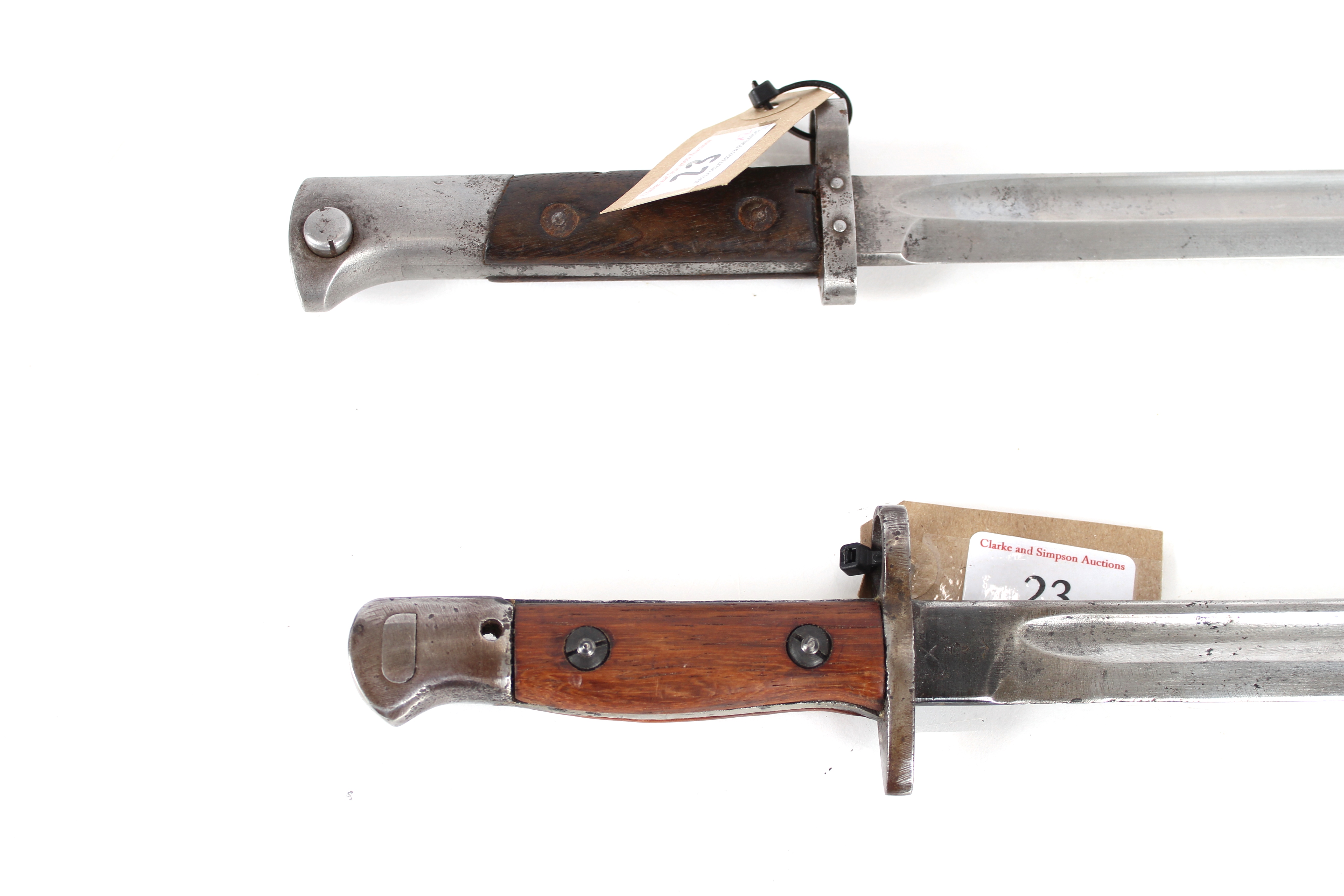 A British model 1907 bayonet by Chapman and a Maus - Image 2 of 10