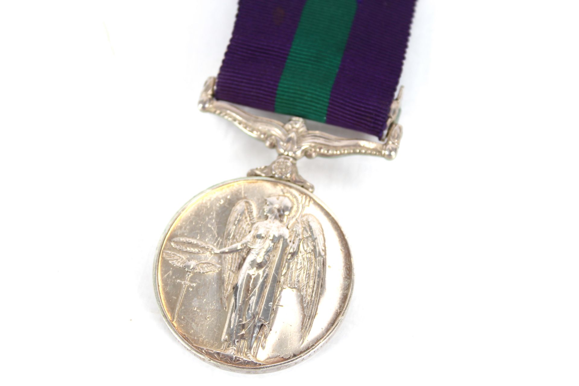A QEII G.S.M. with Malaya clasp to 23677467 Pte. K - Image 2 of 4