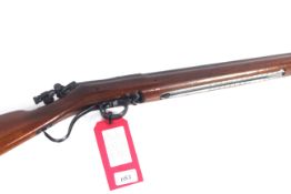 A Vickers single shot .22 Calibre rifle, Ser. No.