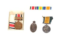 A WWI war medal to 2016 Gnr. B. Nottingham. R.A. w