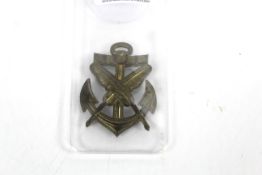 A Third Reich era naval secretary badge (no pins)