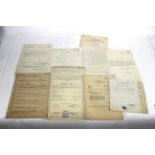 A WWII German collection of documents relating to