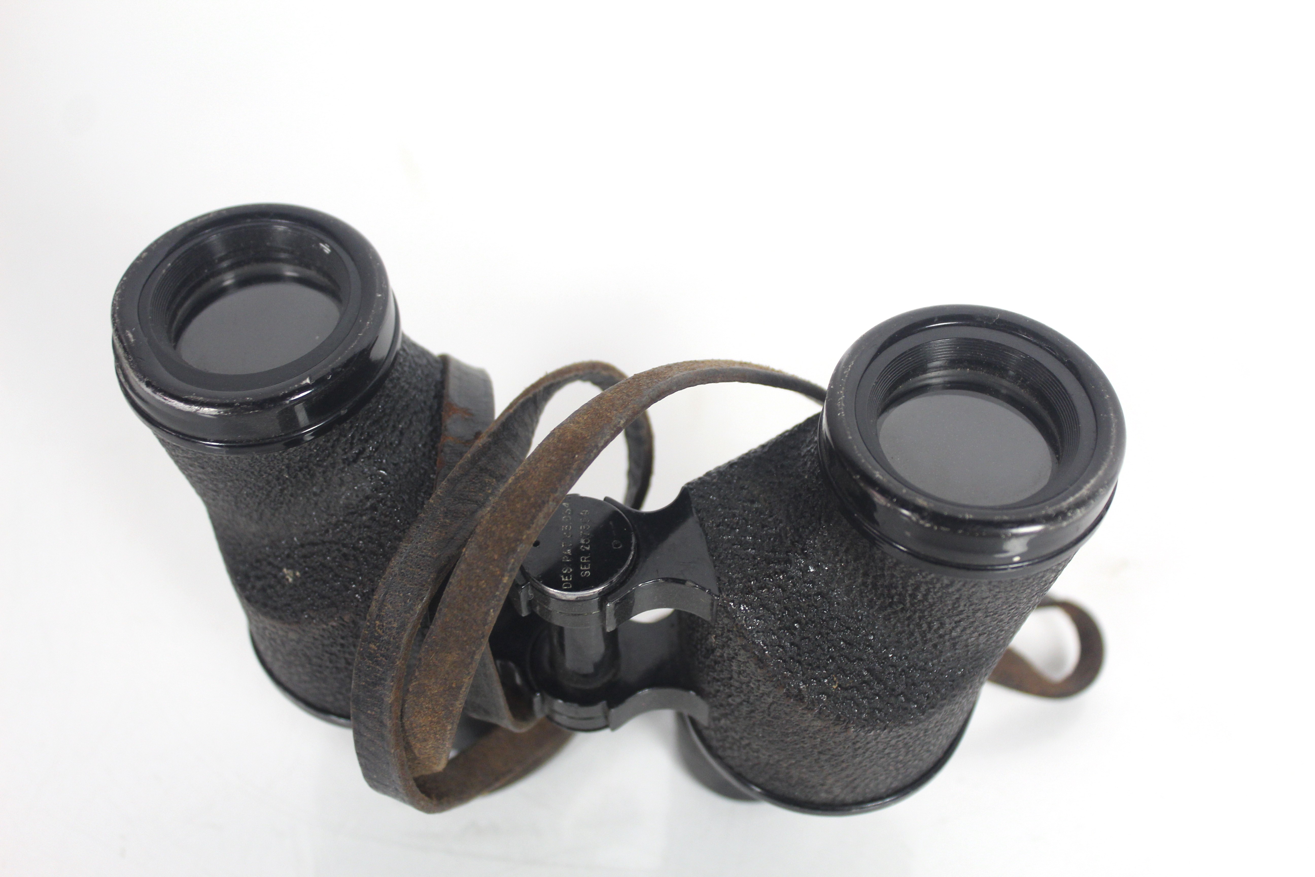 Two WWII era U.S.A. binoculars with a German pair - Image 13 of 19