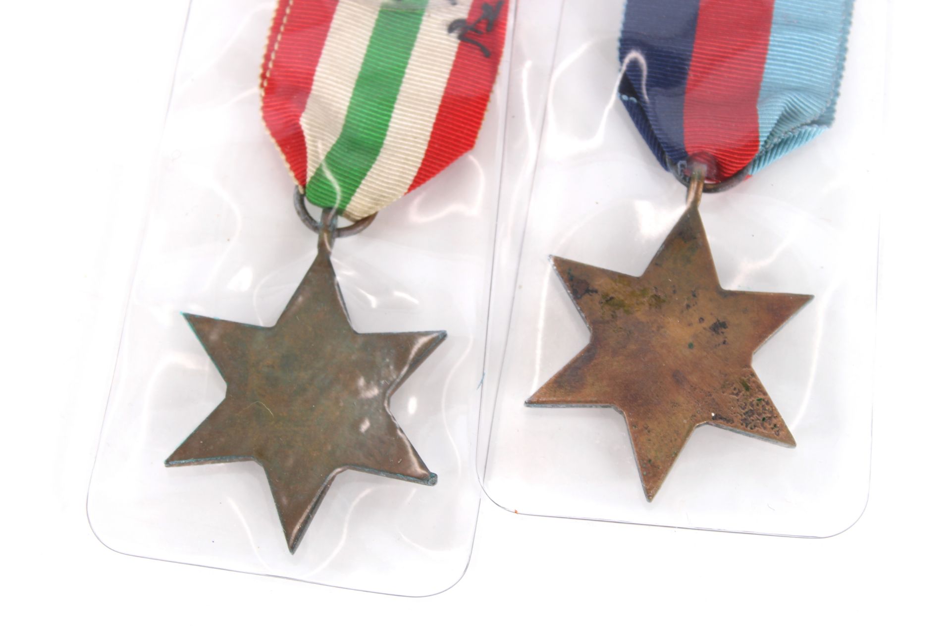 Six WWII medals including Burma and Africa Stars - Image 5 of 7