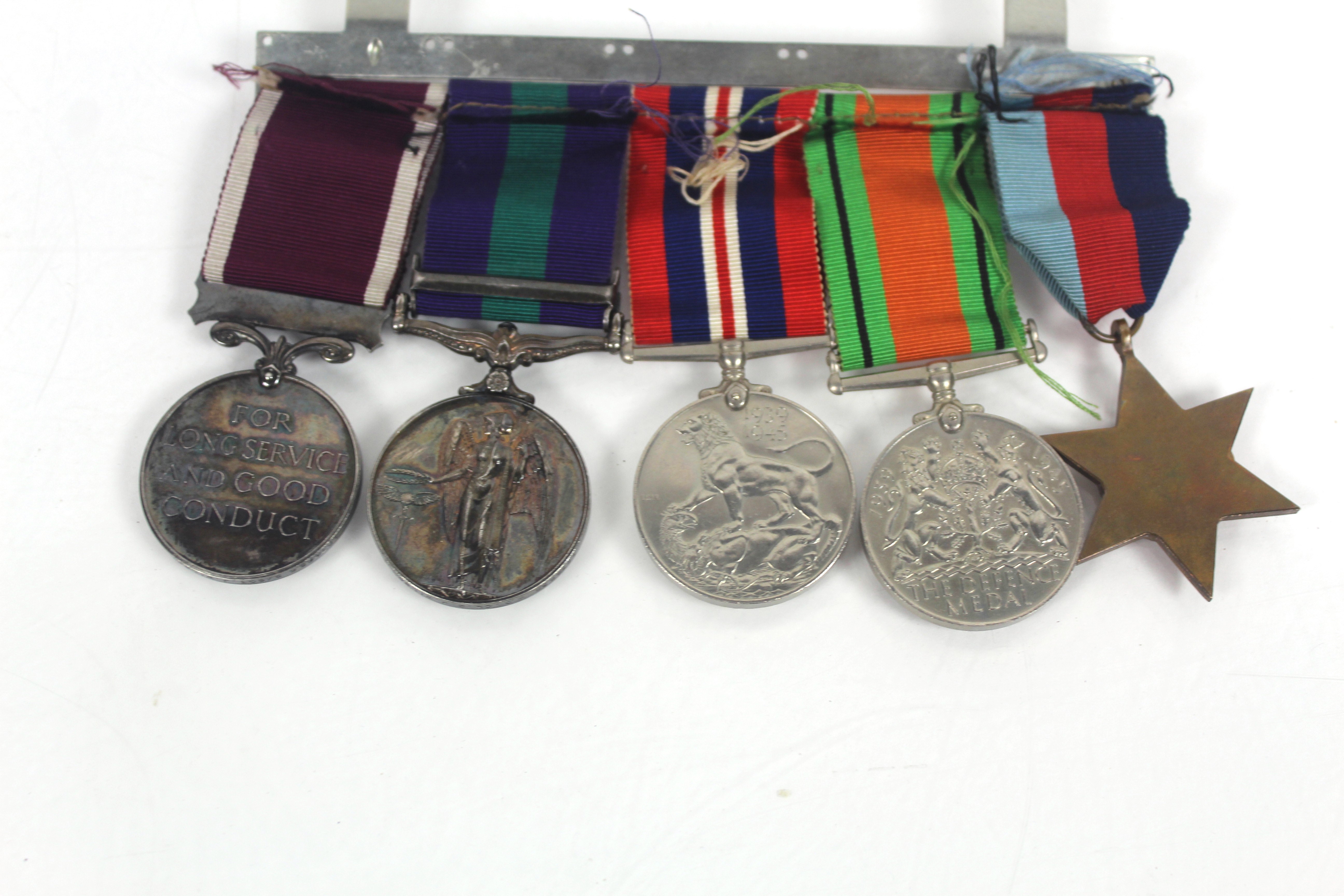 Group of five medals 39/45 Star, Defence & War, wi - Image 4 of 5