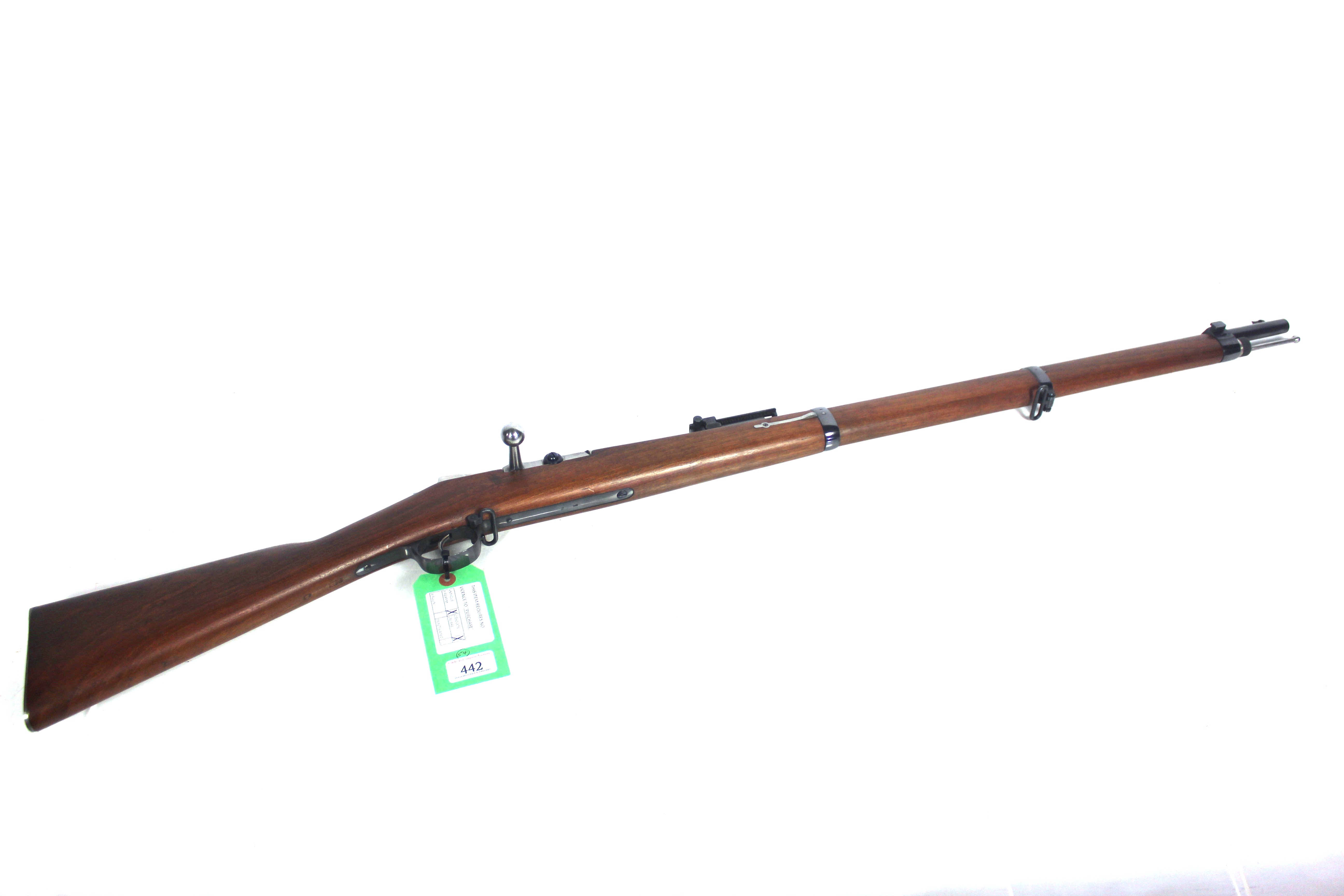 A German Mauser Model 1871/84 bolt action rifle in - Image 2 of 14