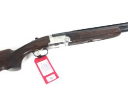 A Rizzini over and under shotgun with 30" barrel,