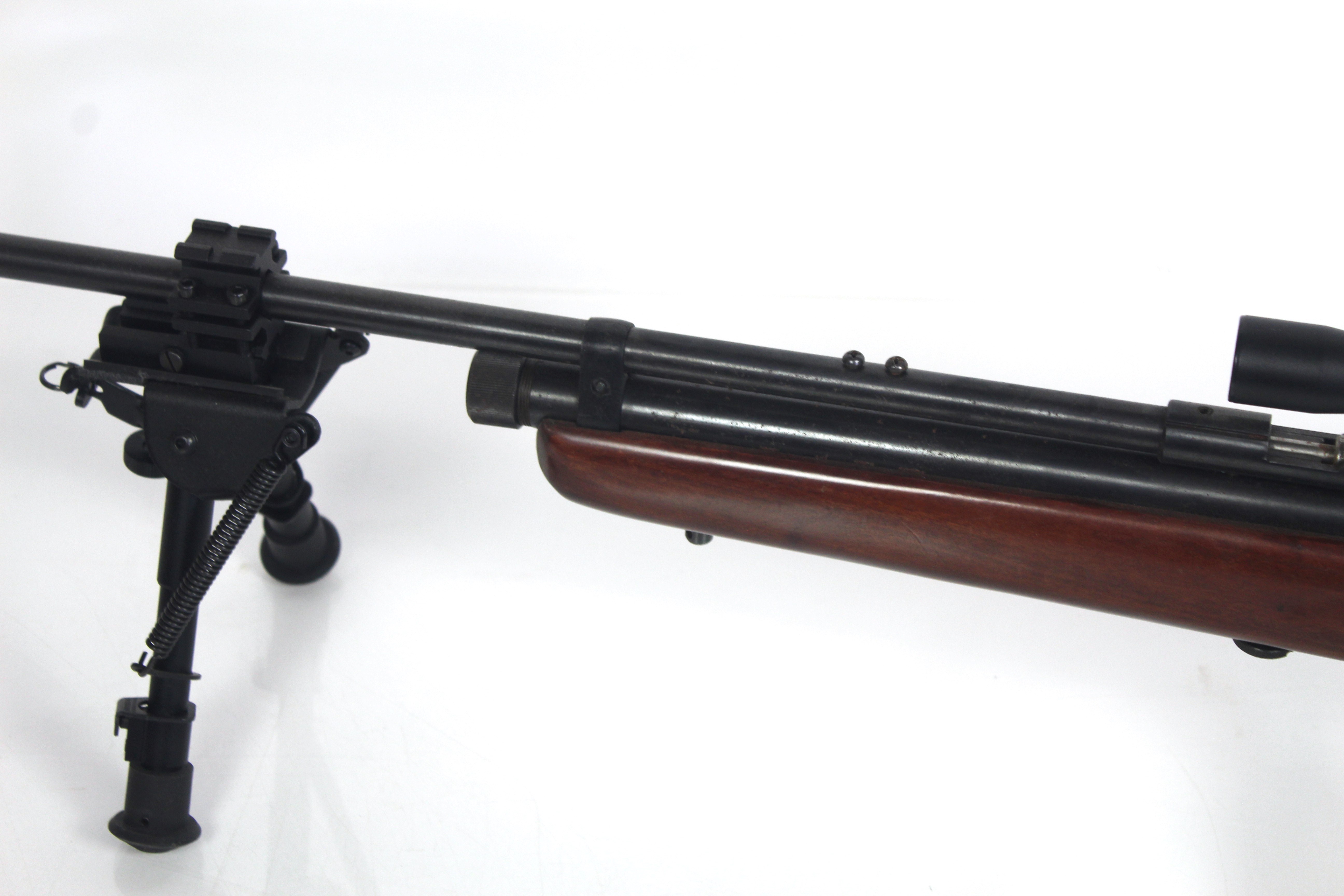 A S.M.K. X578-Co2 bolt action air rifle with Bi-po - Image 10 of 13