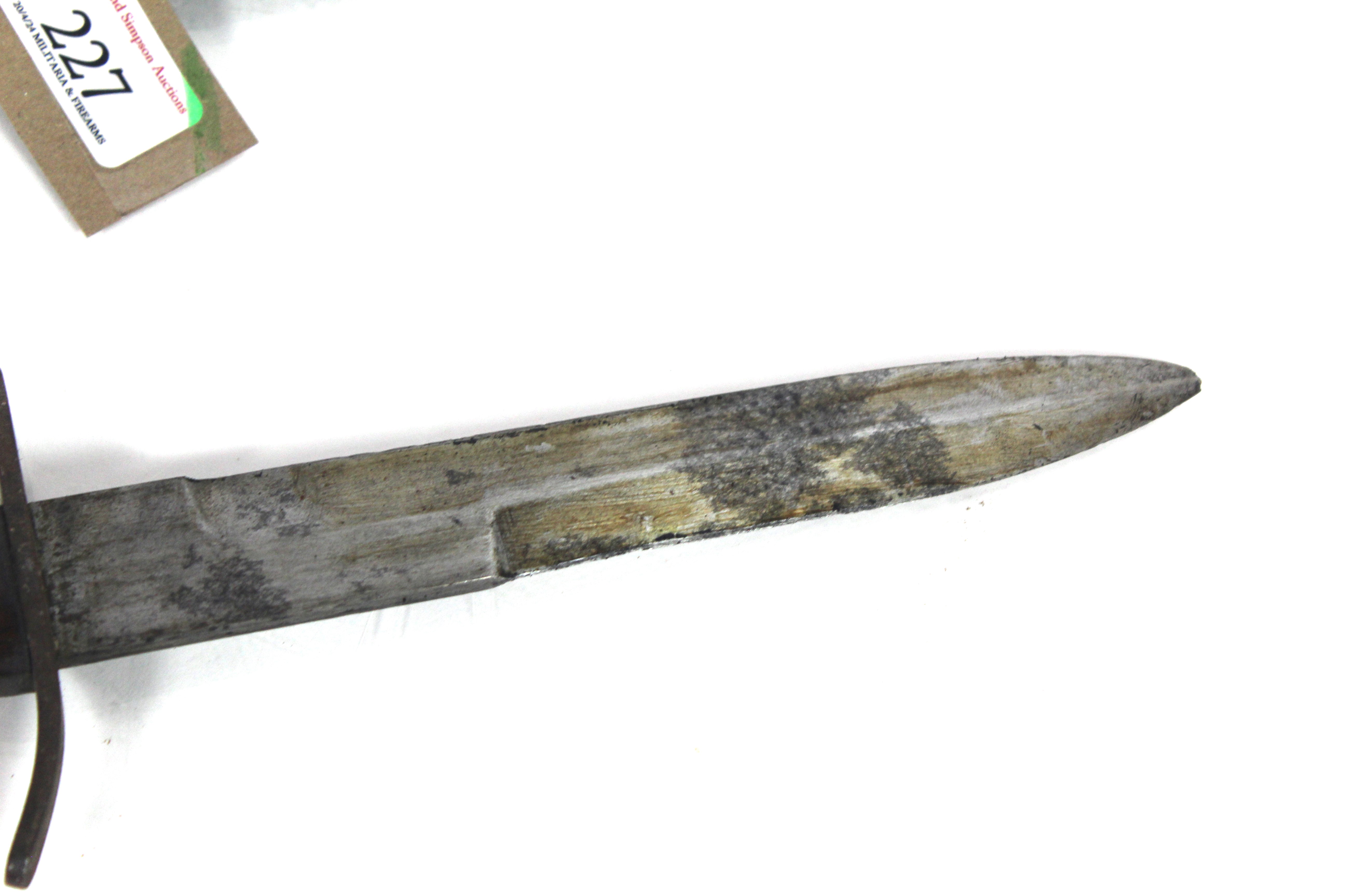A WWII Italian M.V.S.N. enlisted mans dagger. This - Image 3 of 7