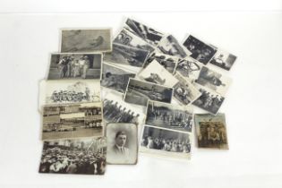 A small quantity of military related photographs a