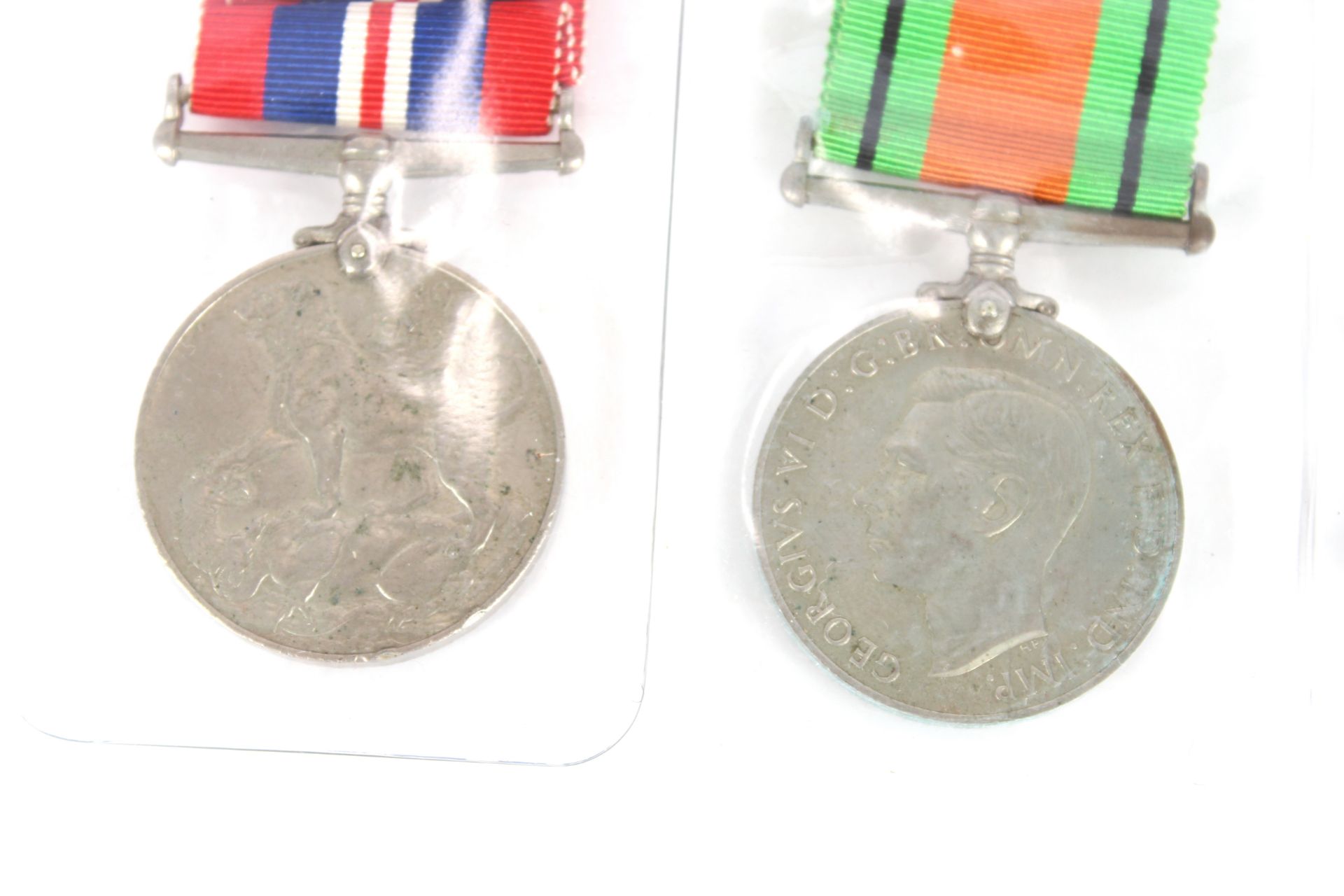 Six WWII medals including Burma and Africa Stars - Image 2 of 7