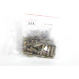 Fifty-two unused brass cases .310 Cadet