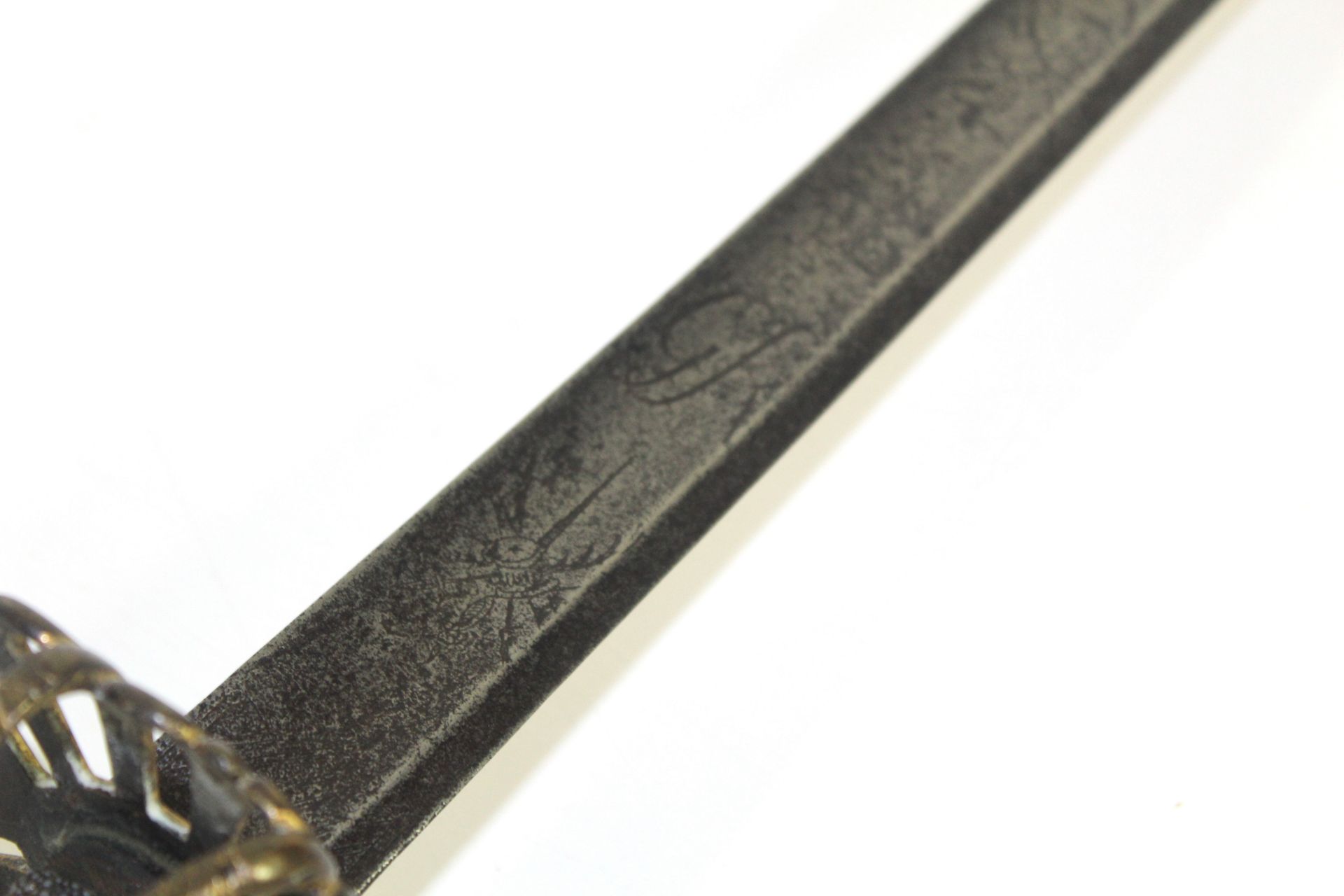 A British heavy cavalry officers sword circa 1780, - Image 7 of 13