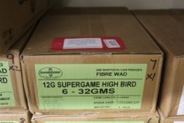 One unopened outer boxes (250 cartridges) Gamebore