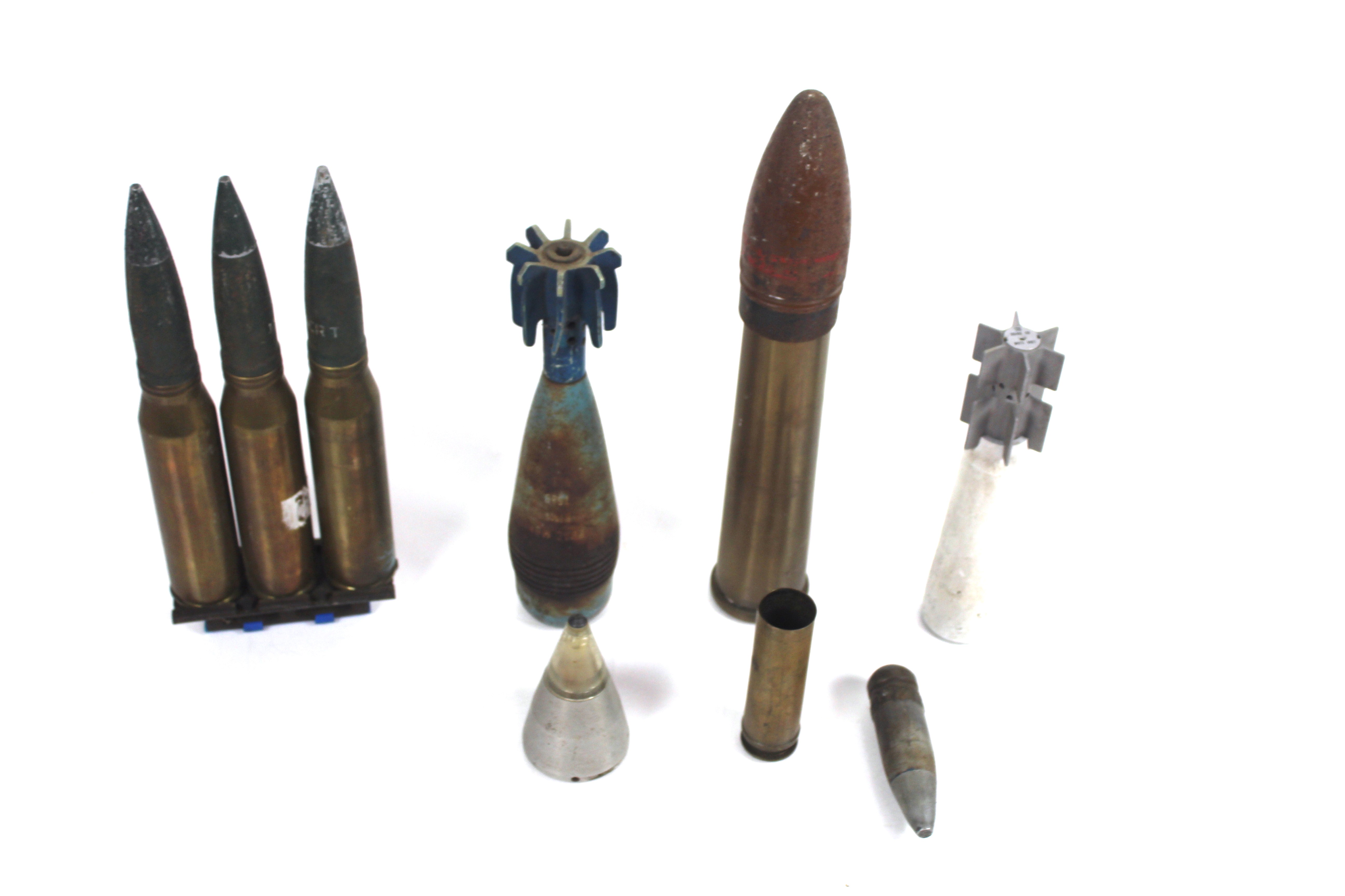 A collection of various Ordnance