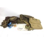 WWII uniforms including battle dress blouse and tr