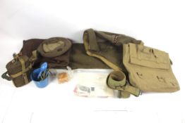 WWII uniforms including battle dress blouse and tr