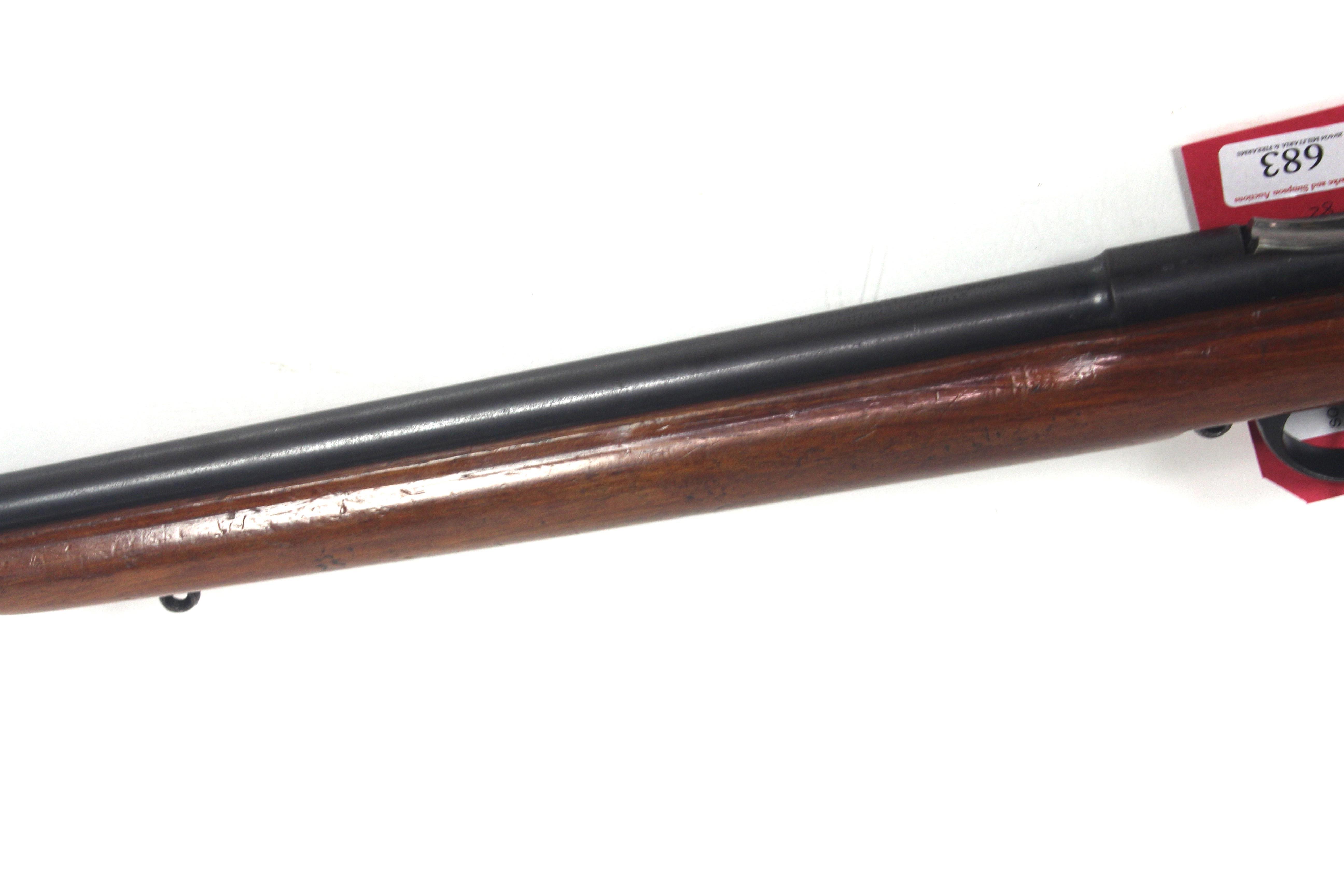 A Vickers single shot .22 Calibre rifle, Ser. No. - Image 8 of 12