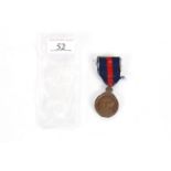 An ERVII 1902 Coronation medal (bronze version)