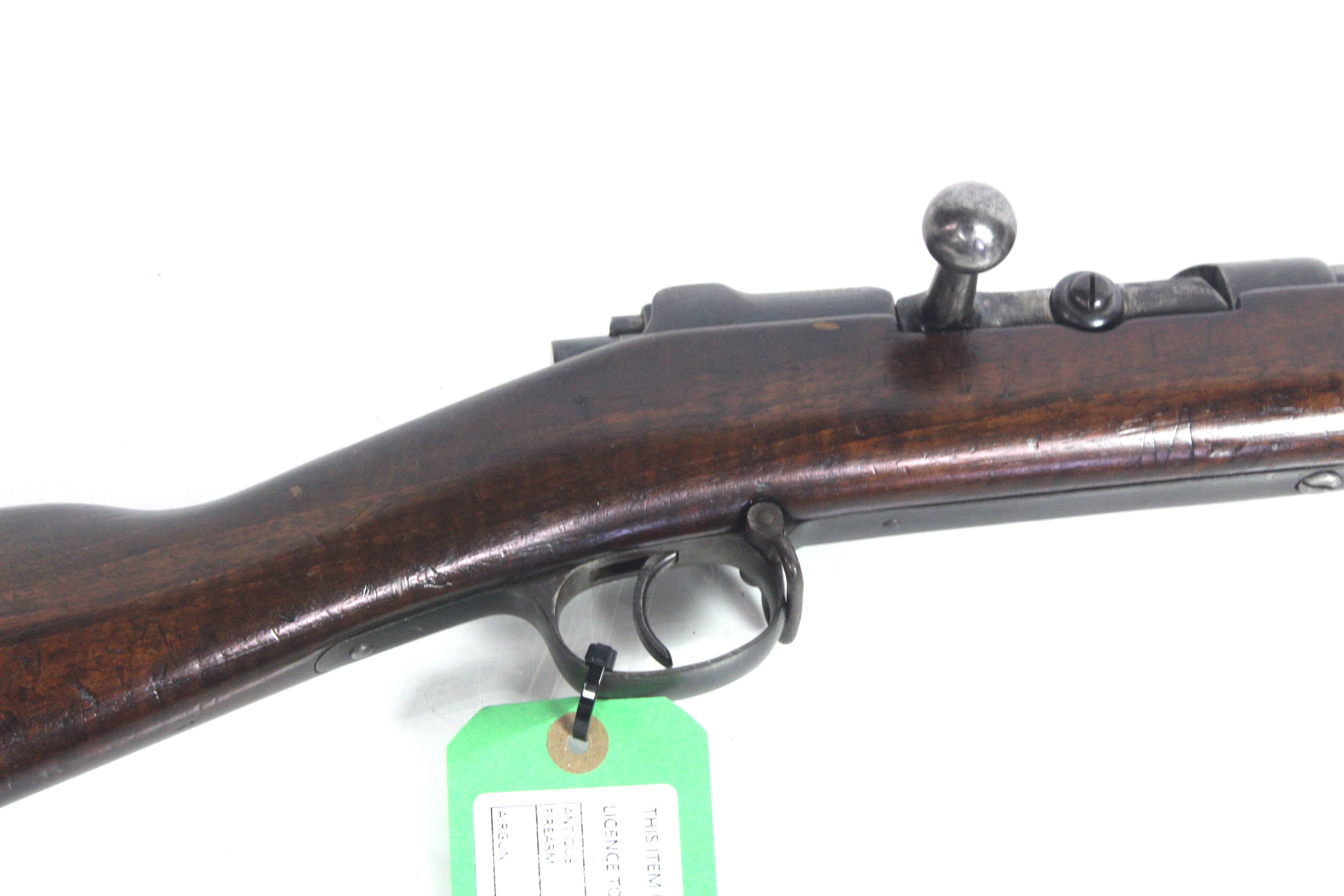 A German Mauser Model 1871/84 bolt action rifle in - Image 4 of 13