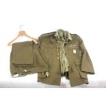 A WWII era Officers Royal Signals Service uniform,