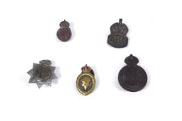 A group of various "Home Front" badges