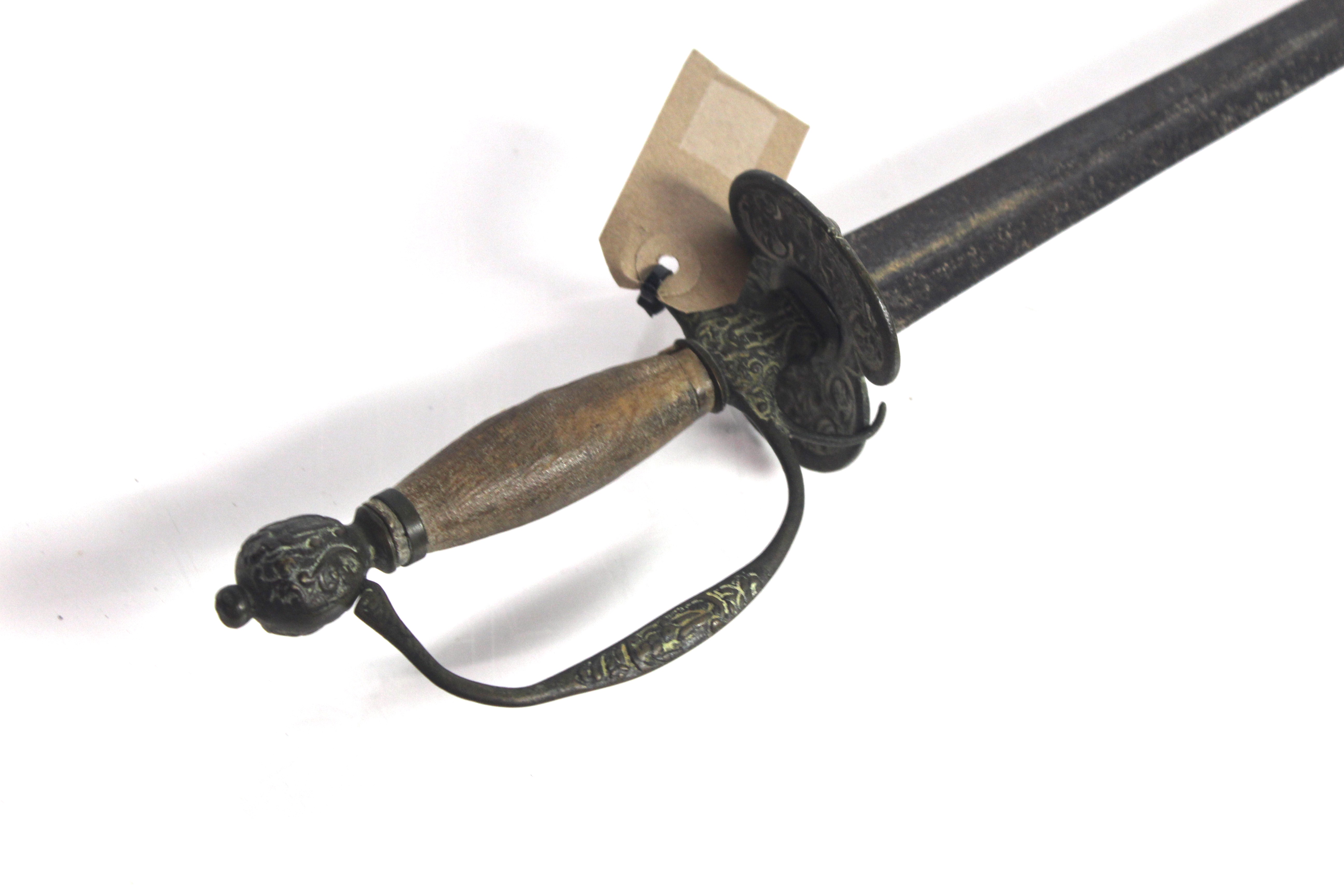 A Continental court / short sword (no scabbard), b - Image 9 of 9