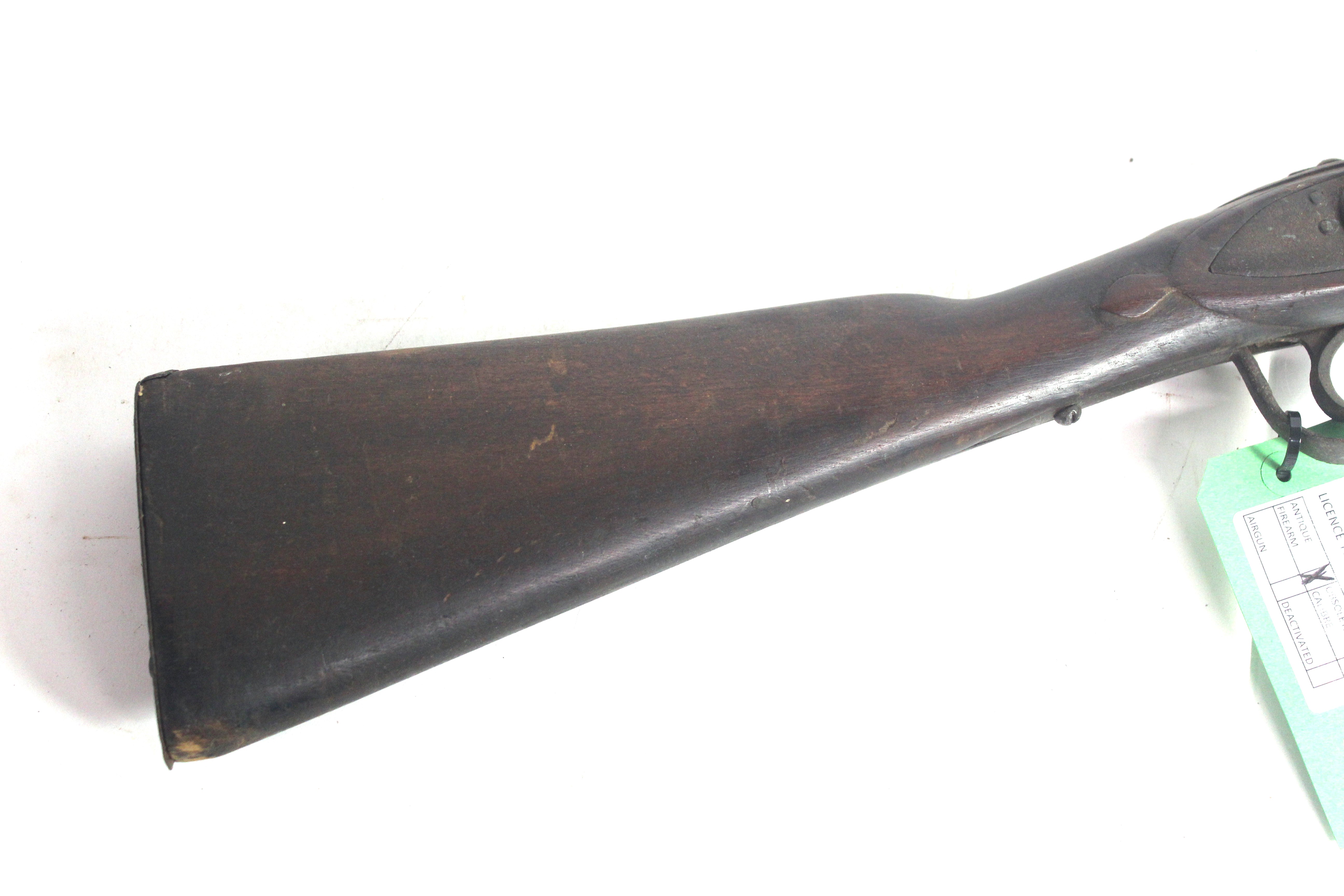 A flintlock "Wildfowling" long arm 5'7" in length - Image 3 of 13