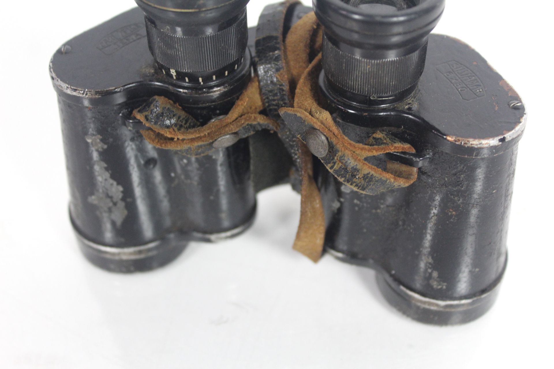 Two WWII era U.S.A. binoculars with a German pair - Image 17 of 19