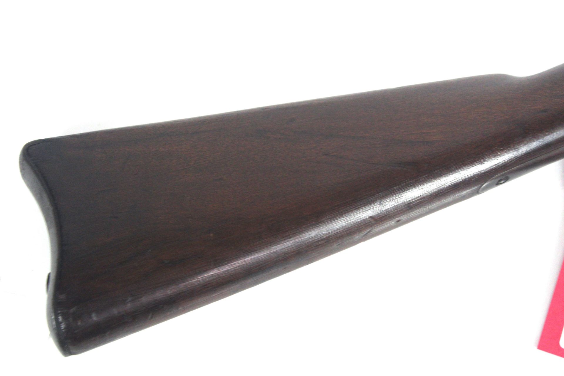 A Springfield model 1873 45/70 Cal. Trapdoor actio - Image 3 of 14