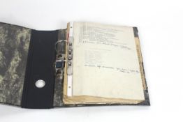 A collection of Luftwaffe documents, letters etc (