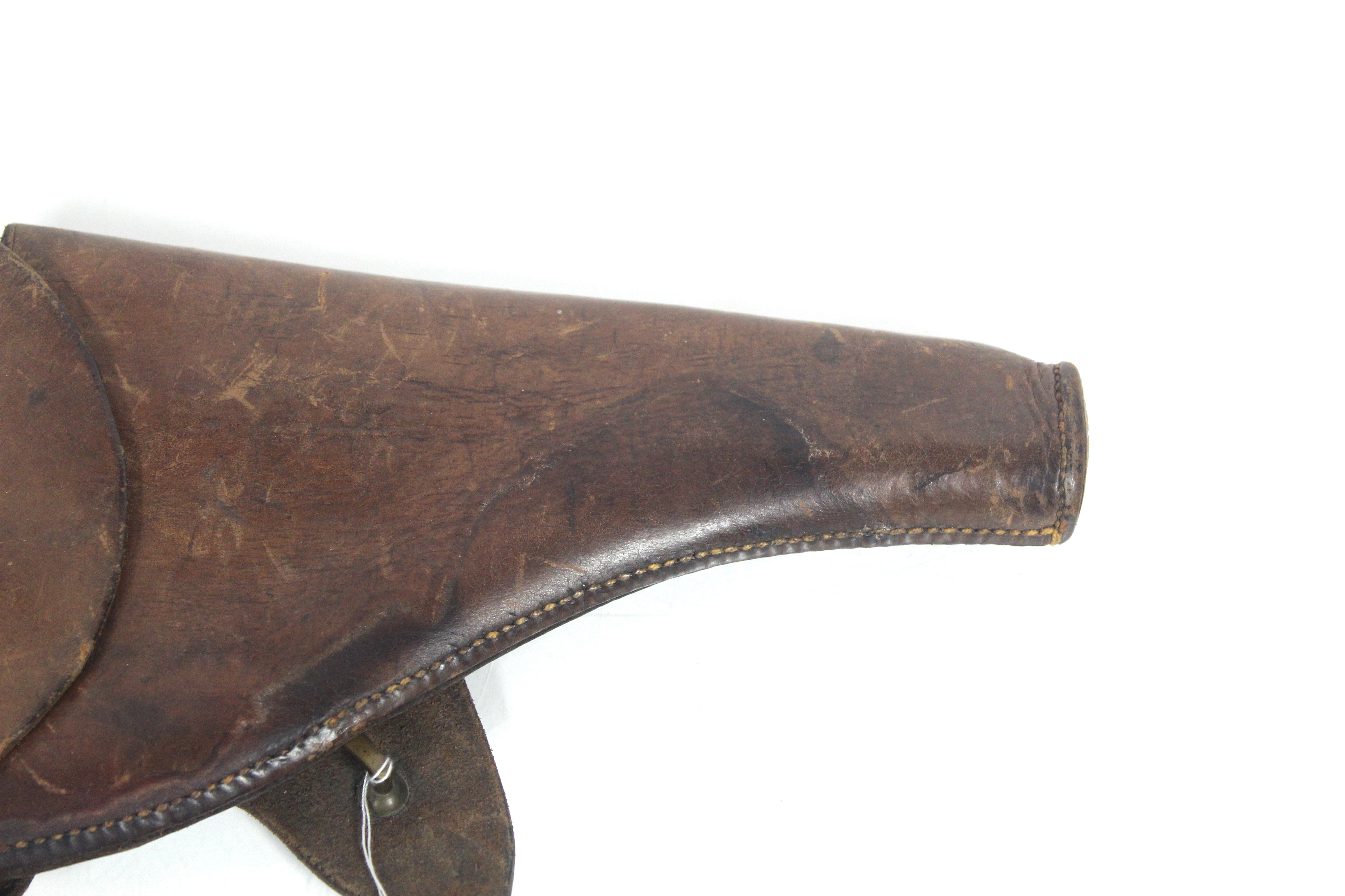 A WWI Webley Mk6 leather holster by A. Davis & Co. - Image 3 of 6